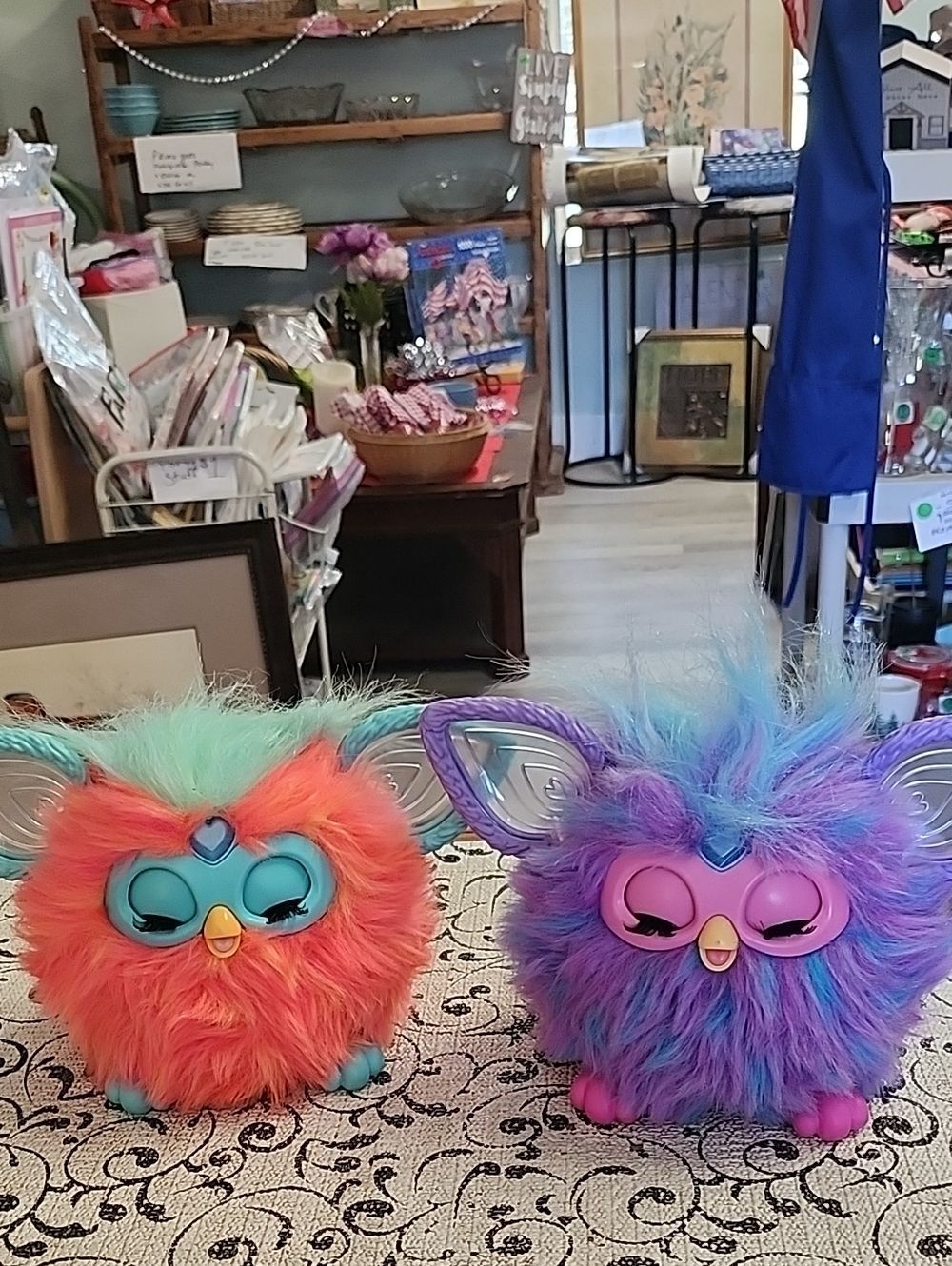 Furby Interactive Plush Toy — Pink/Purple and Orange/Teal Variants